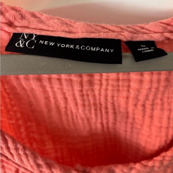 New York & Company coral Maxi Dress - Picture 4 of 4